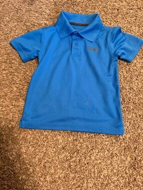 Under Armour Bright Blue Boys' Polo